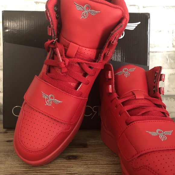 Creative Recreation Red Hi-Top Sneakers - Picture 3 of 6